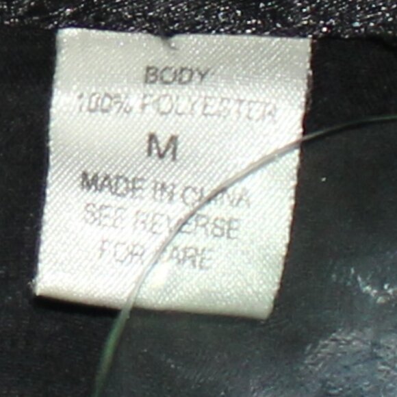 Marilyn Monroe by Warner's Womens  Black Sheet Dragon Embroidered Robe sz Medium - Picture 6 of 7